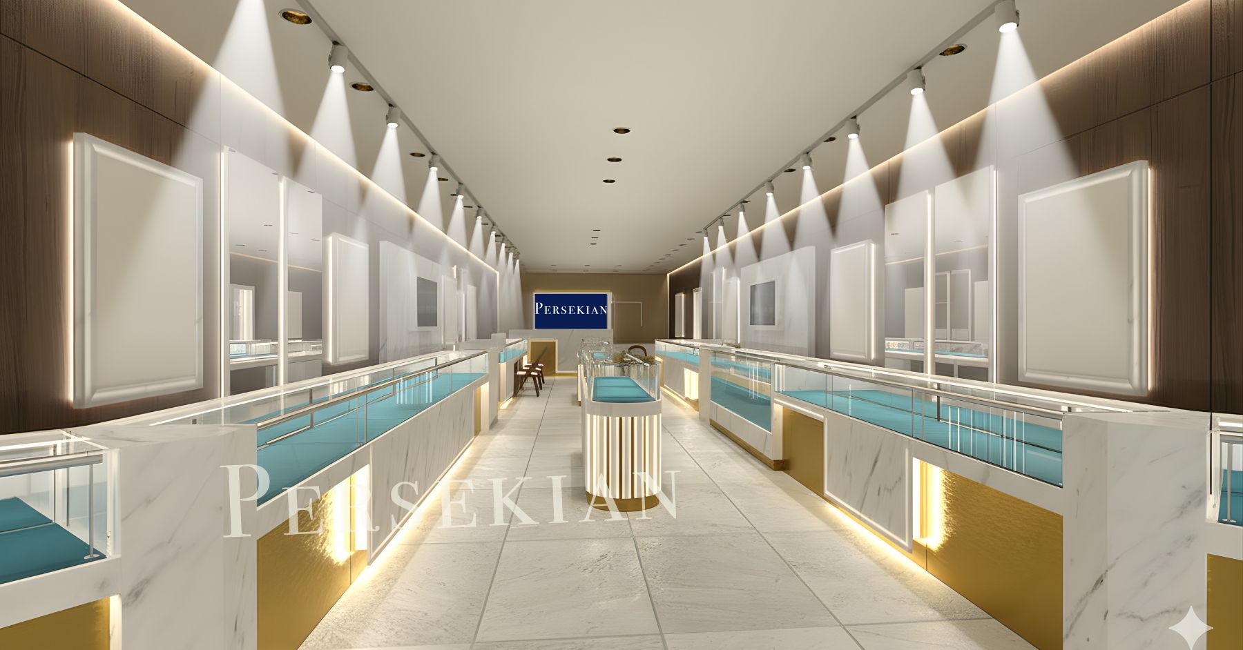 Custom retail store design and LED lighting by Persekian San Diego